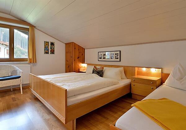 Appartement Zillertalblick Schlafzimmer