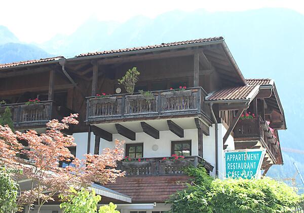 Balkon des Appartement Azalea