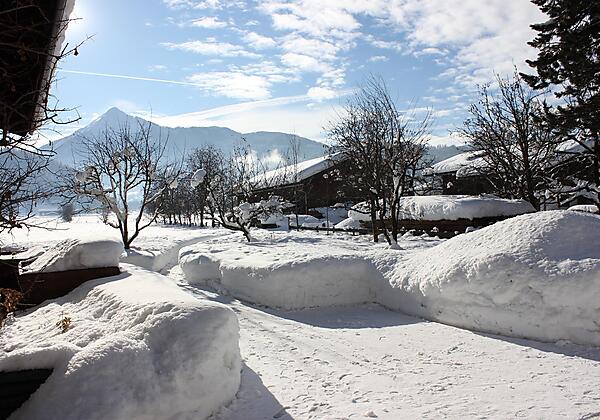 Blick vom Balkon zum Lackenkogel