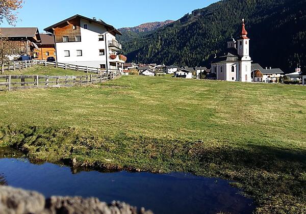 Unsere Fischteiche mit Blick auf Strassen