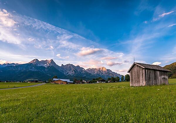 Blick auf unseren Hof