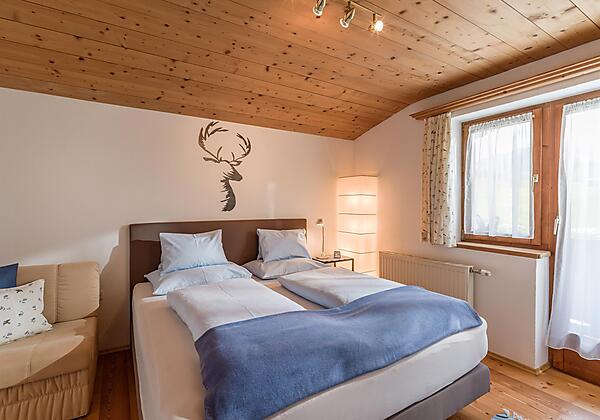 Doppelschlafzimmer Appartement Kaiserluft