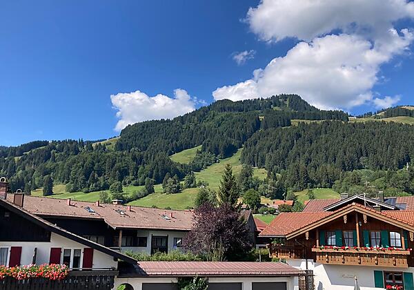 Blick zum Bolsterlanger Horn