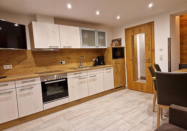 Appartement Venediger Küche und Wohnbereich