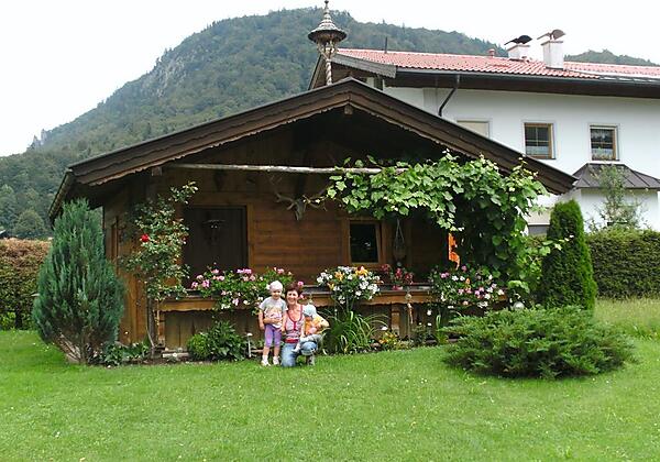 Haus Alpina Garten Huette