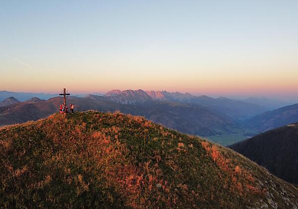 Sonnenuntergang Öfenspitze