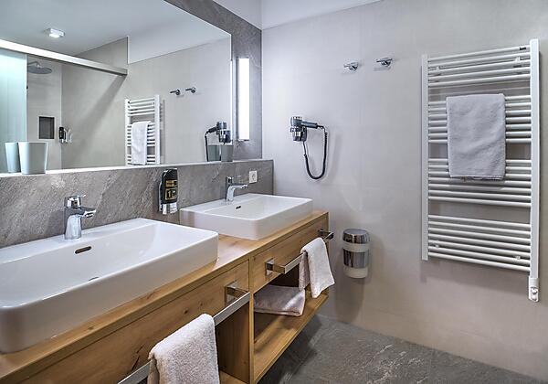 Badezimmer in einem Appartement