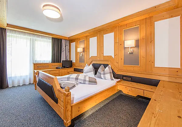 Blick in ein Appartement im Appartementhaus Sieglinde in Sölden