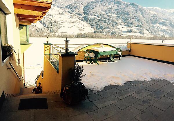 Terasse Winter