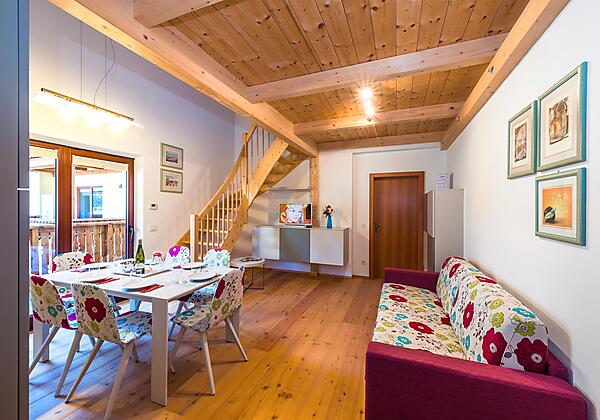 Typ C Wohnküche mit Ausziehcouch