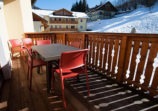 Terrassenmöbel Balkon Winter