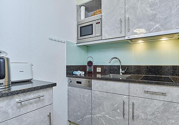 vollausgestattete Kochnische App. für 2-4 Personen