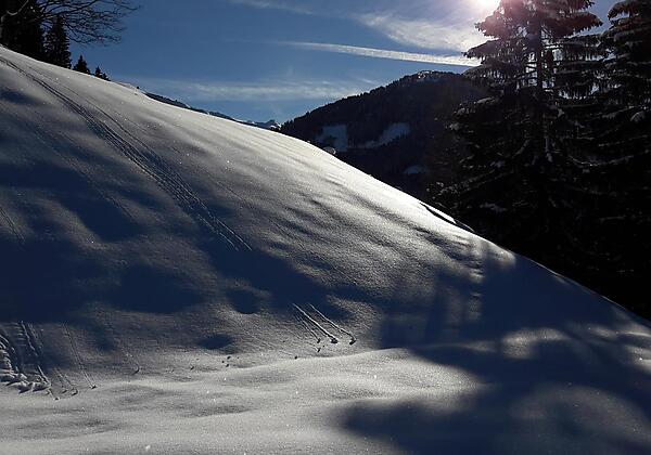 Sonnenaufgang Winter