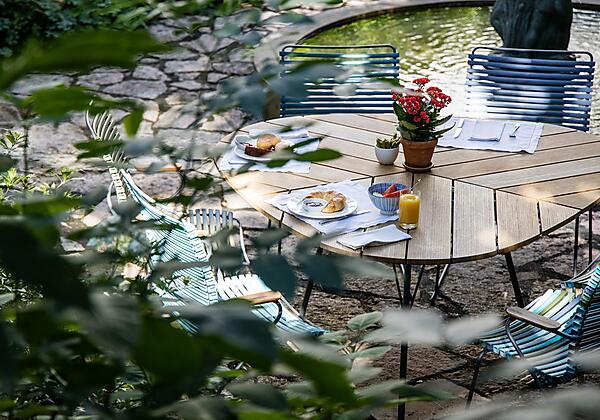 9. Gartenfrühstück - Foto Klaus Vyhnalek