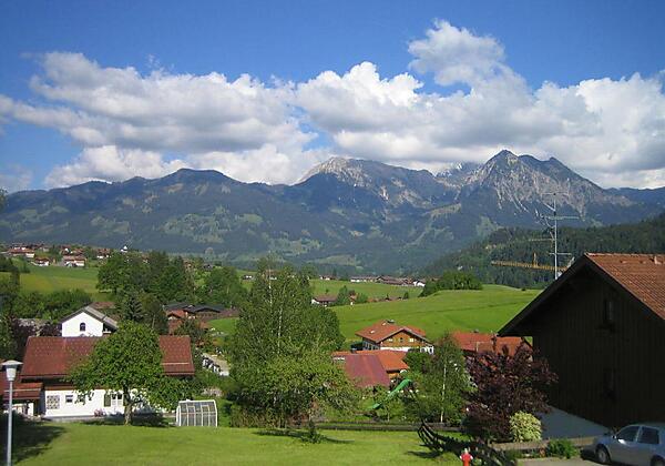 Allgäer Panorama-Bergblick