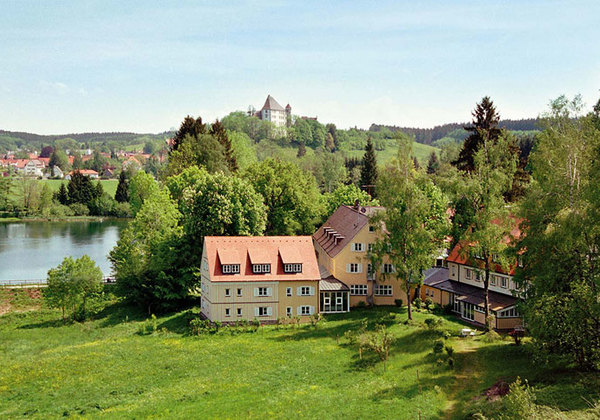 Das Bad Clevers Gesundheitsresort & Spa aus der Vogelperspektive