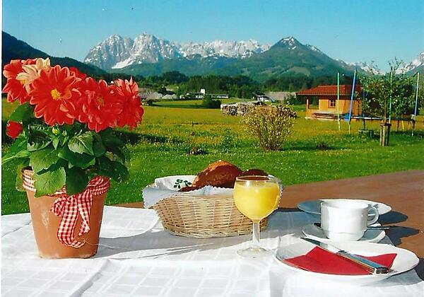 Frühstück mit Aussicht