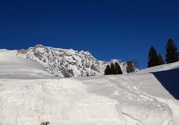 Winterliche Aussicht