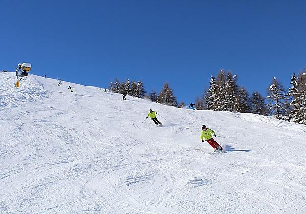 Schigebiet Golzentipp_Abfahrt Bloaslift