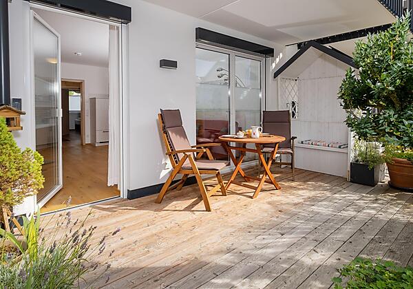 Terrasse auf der Südseite