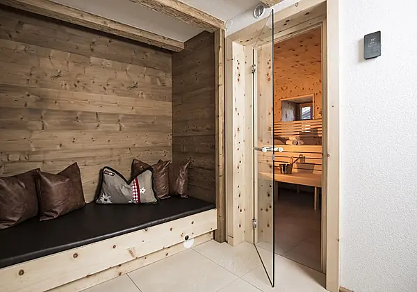 Sauna im Bergchalet Rauchenhof in Reith
