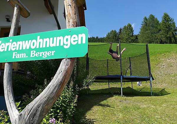 Unser Trampolin