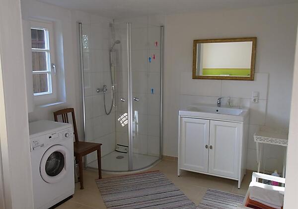 Dusche Ferienwohnung Erdgeschoß