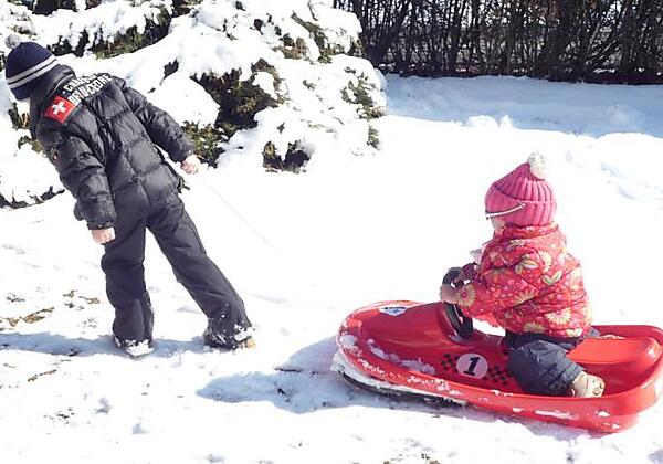 Spass im Schnee
