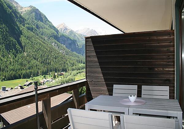 Aussicht vom Balkon