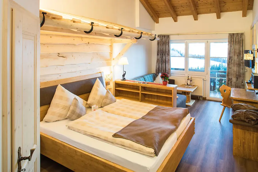 Berghotel Sonnenklause - Panoramazimmer Illertal