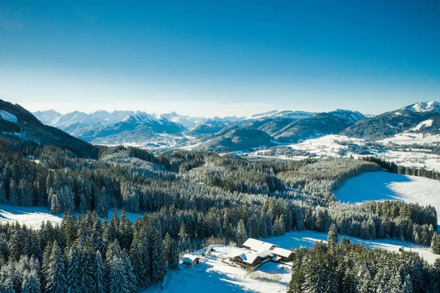 Berghotel Sonnenklause im Winter