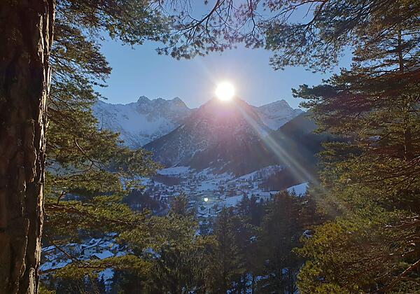 Hochegg Sonnenuntergang