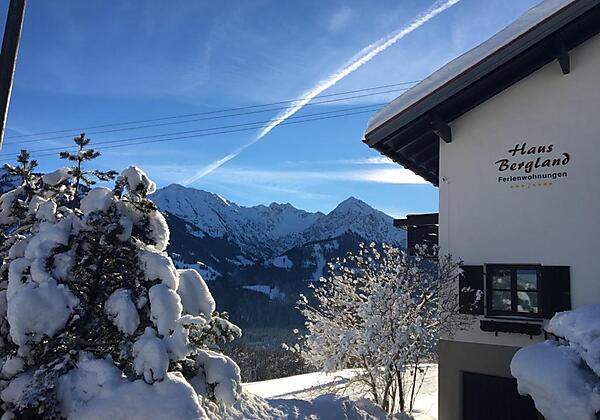 Winterurlaub im Allgäu - Haus Bergland