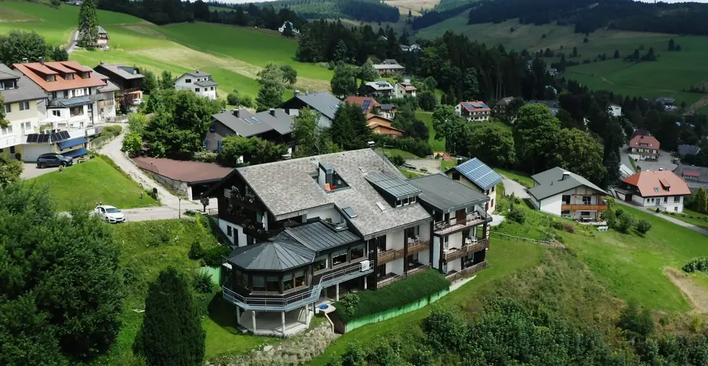 Bergseele Schwarzwald Luftbild