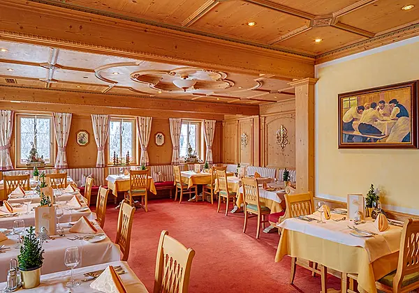 Das Restaurant im BergSPA & Hotel Zamangspitze