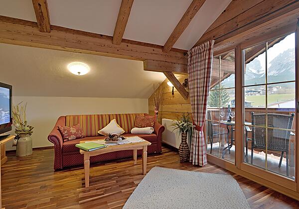 Appartement Ackerlspitz Wohnzimmer