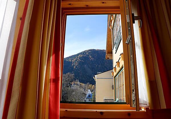 Ausblick auf die Bergwelt