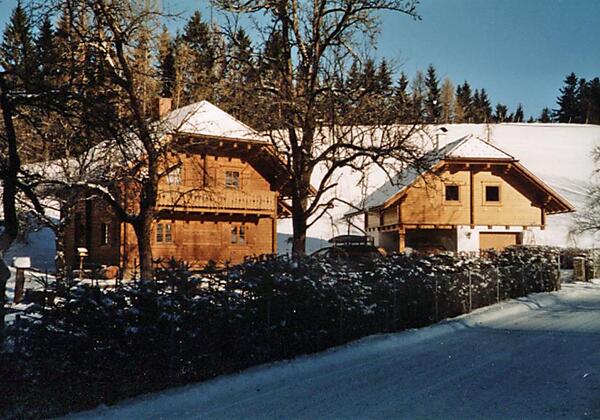 Bio-Blockhaus Koglerhütte im Winter