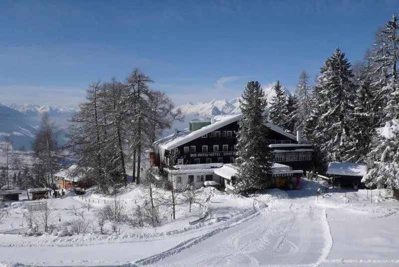 Grafenast Hausansicht Winter