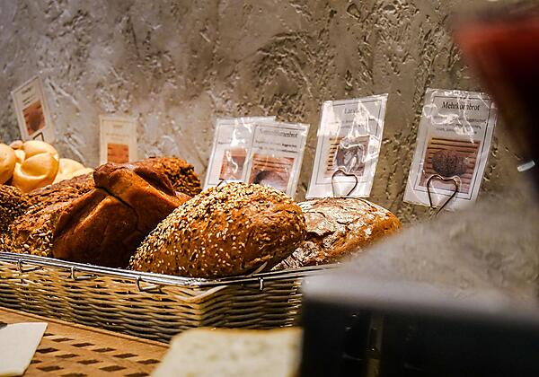 Brotauswahl zum Frühstück