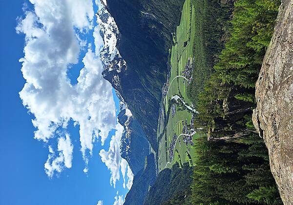 Längenfeld im Sommer