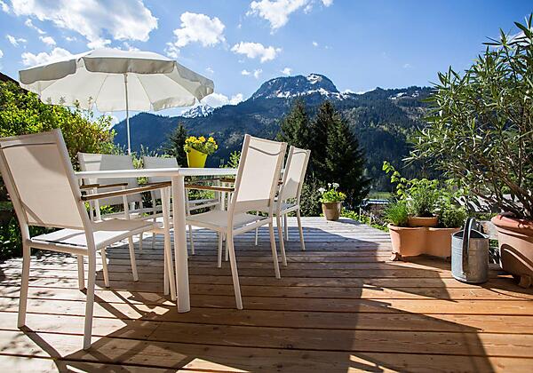 Ausblick Terrasse 'Hochvogel'