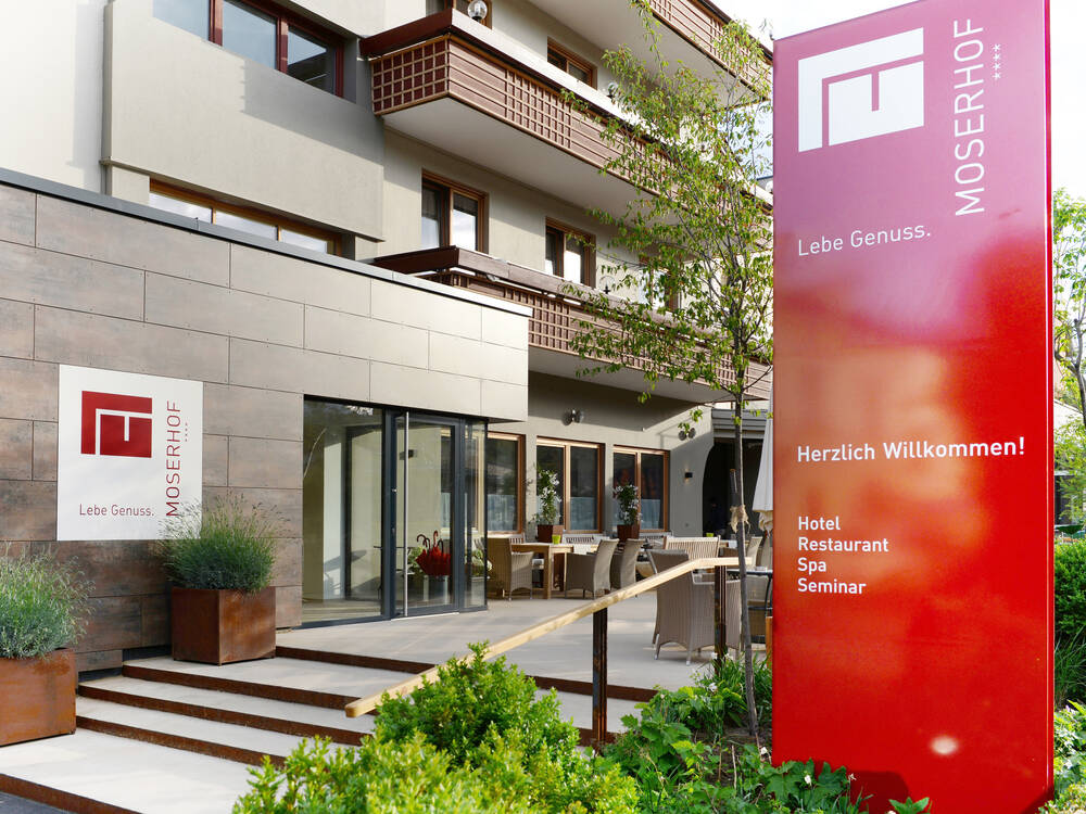 Blick auf den Moserhof 