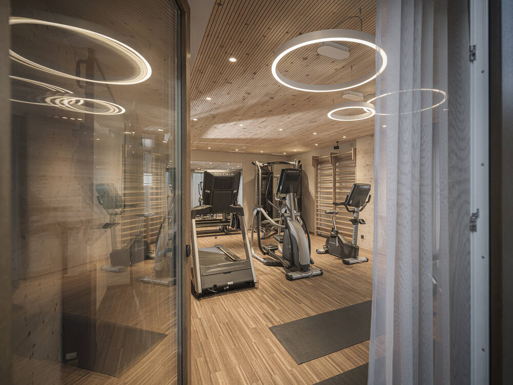 Blick in den Fitnessraum