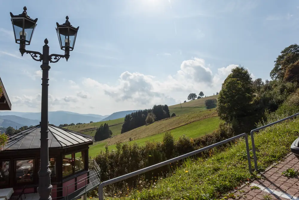 Blick nach Süden von der Bergseele Schwarzwald
