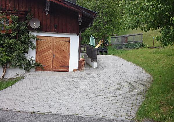 Der Parkplatz für unsere Gäste