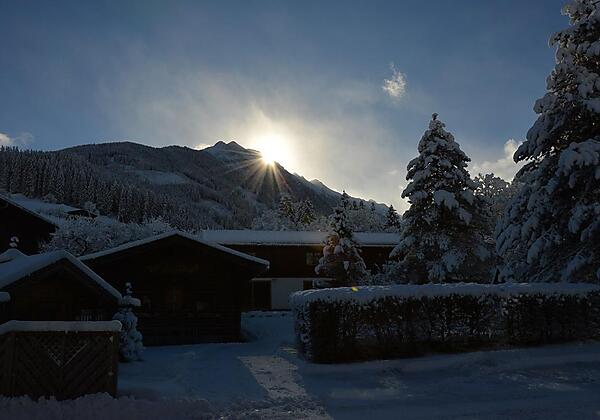 Winter Sonnenuntergang