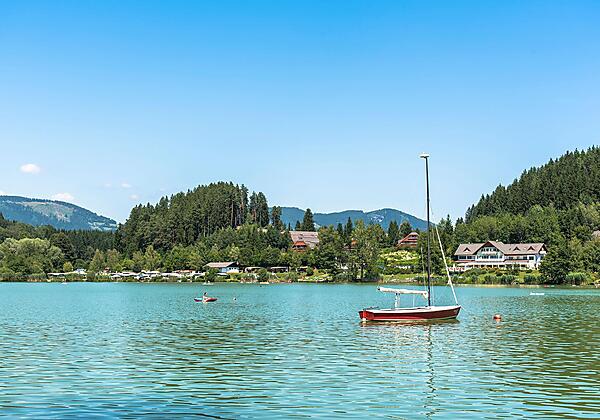 Blick über den Maltschacher See