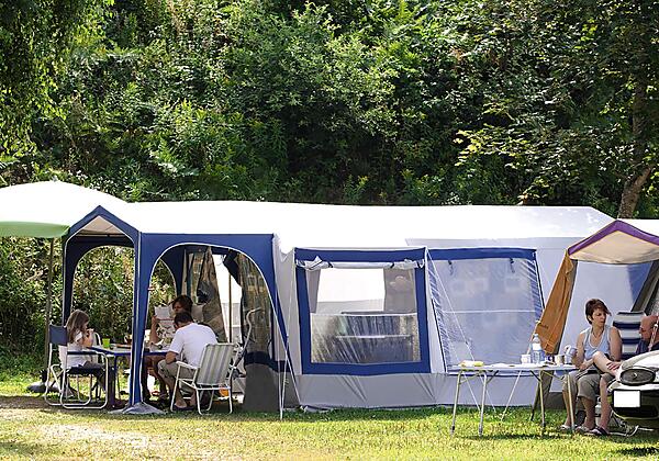 camping in der Natur