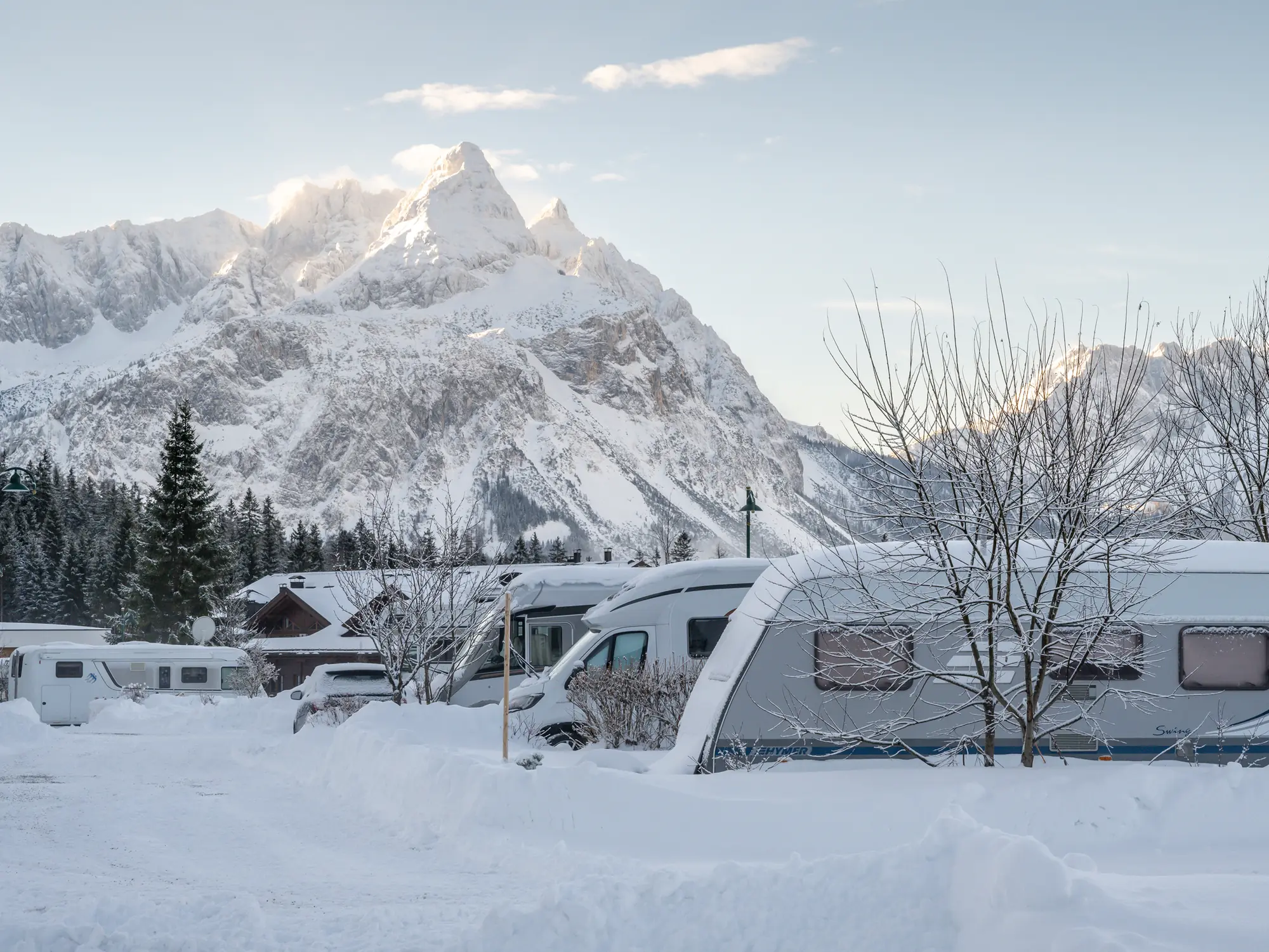 Camping im Winter